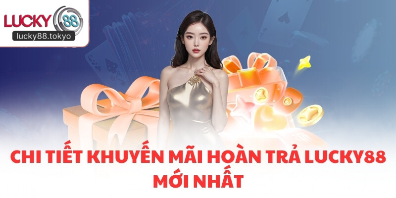 Chi tiết khuyến mãi hoàn trả LUCKY88 mới nhất