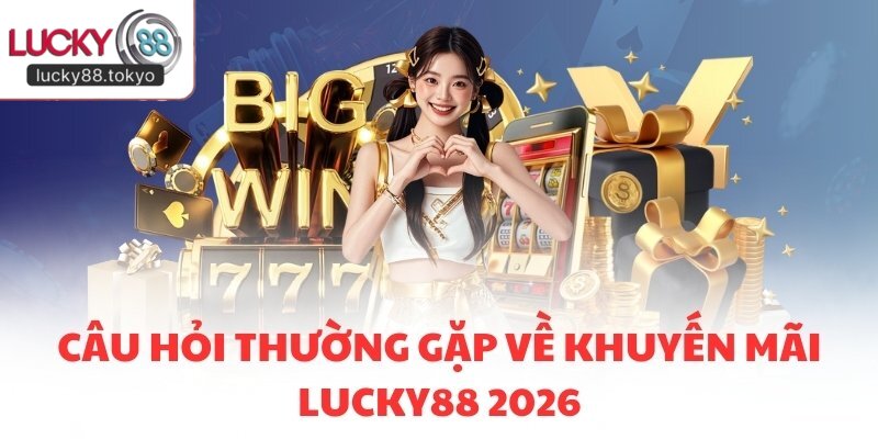 Câu hỏi thường gặp về khuyến mãi LUCKY88 2026